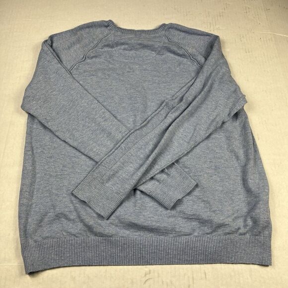 Tommy Bahama Mens Cotton Sweater Blue Work Casual Crew Neck Knit Pullover MEDIUM - Picture 10 of 12
